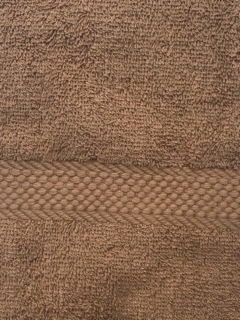 VERONA Froté ručník světle hnědá 50x90 cm